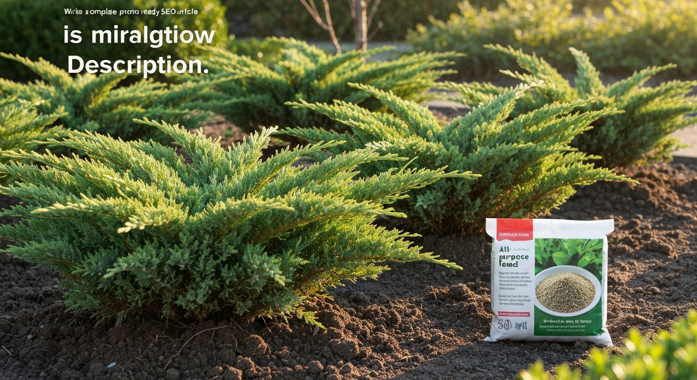Is Miracle-Gro Good for Junipers? Practical Use & Dosage